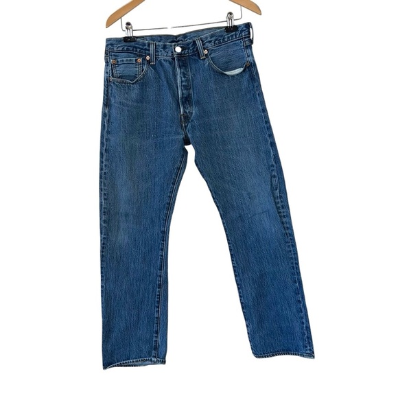 Levis 501 XX Original Fit Straight Leg Button Fly Jeans - Picture 1 of 5